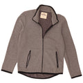 Hollister Hombre Chándal Top Chaqueta De Algodón Color Block Gris Pequeño