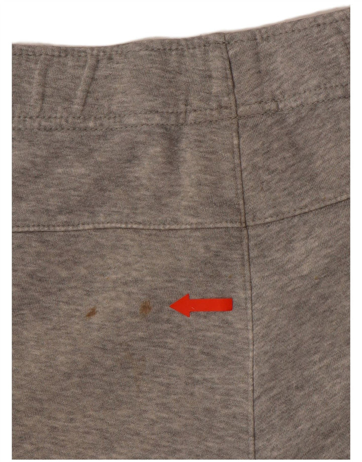 NIKE Hombre Pantalones de chándal Joggers Large Gris Colorblock Algodón