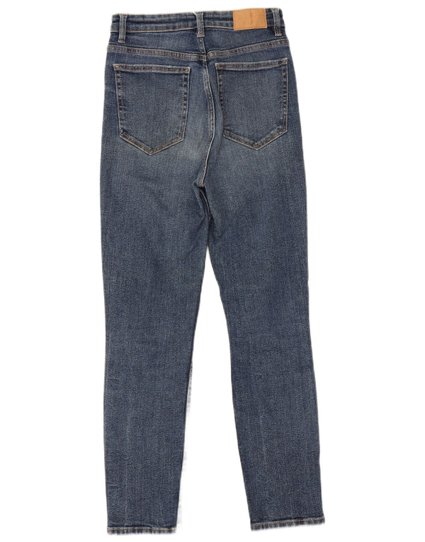 Zara Mujer Vaqueros Slim EU 36 XS W26 L26 Azul