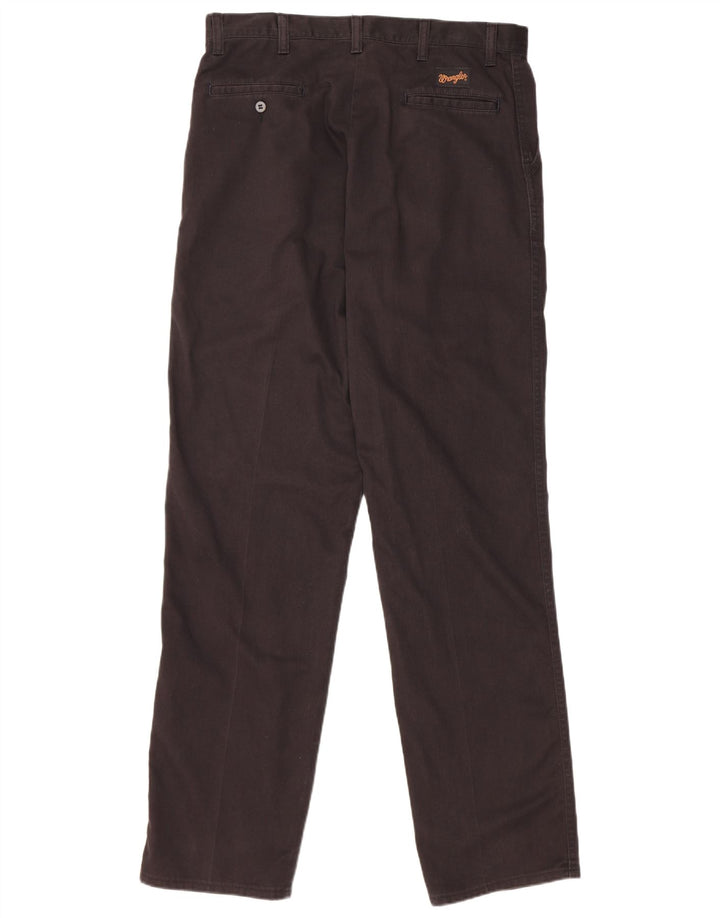 WRANGLER Pantalón chino con pinzas para hombre W34 L34 Algodón negro
