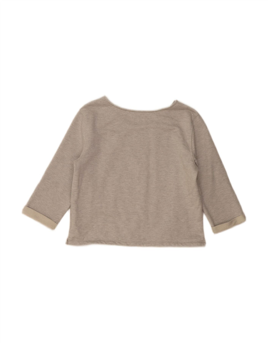 CALVIN KLEIN JEANS Womens Graphic Sweatshirt Jumper UK 14 Medium Grey