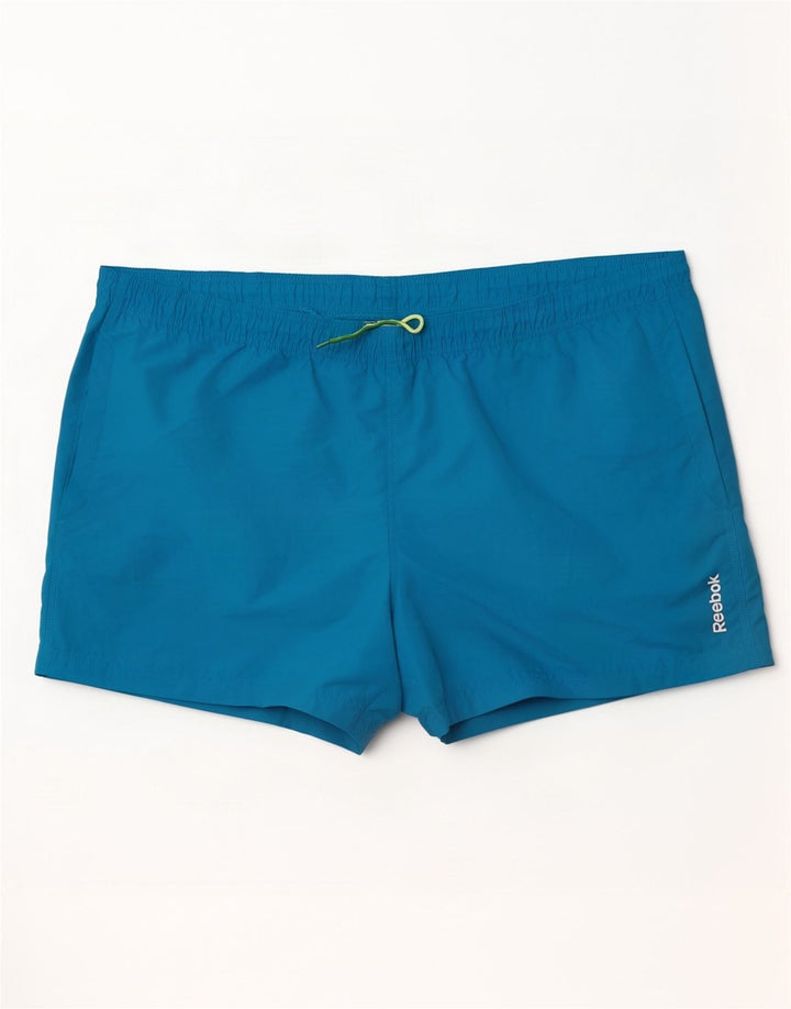 Reebok Pantalones cortos deportivos para hombre 2XL Azul