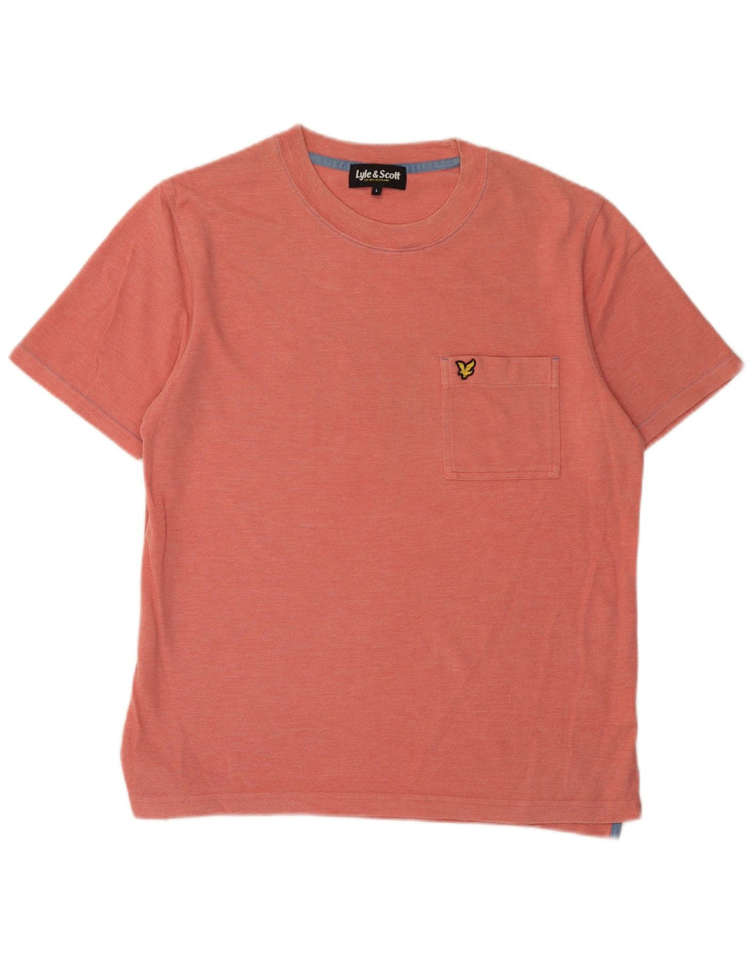 Lyle & Scott - Camiseta para hombre, talla grande, color naranja