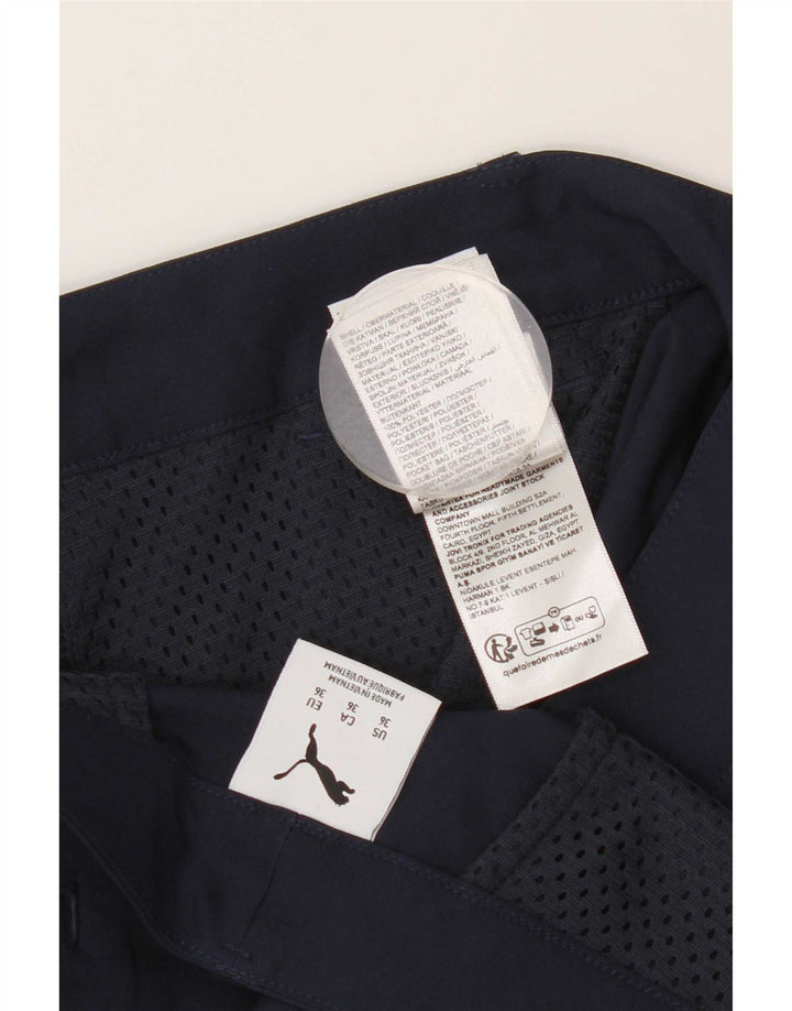 Puma Pantalones cortos chinos para hombre W36 Large Poliéster azul marino