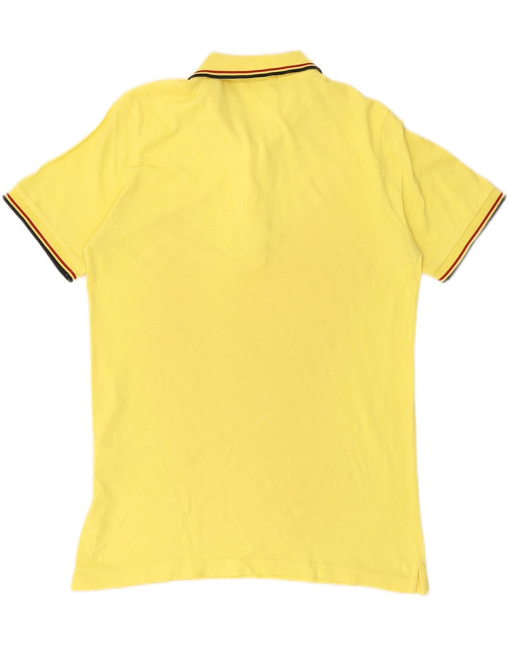 Polo GAUDI Hombre Grande Algodón Amarillo