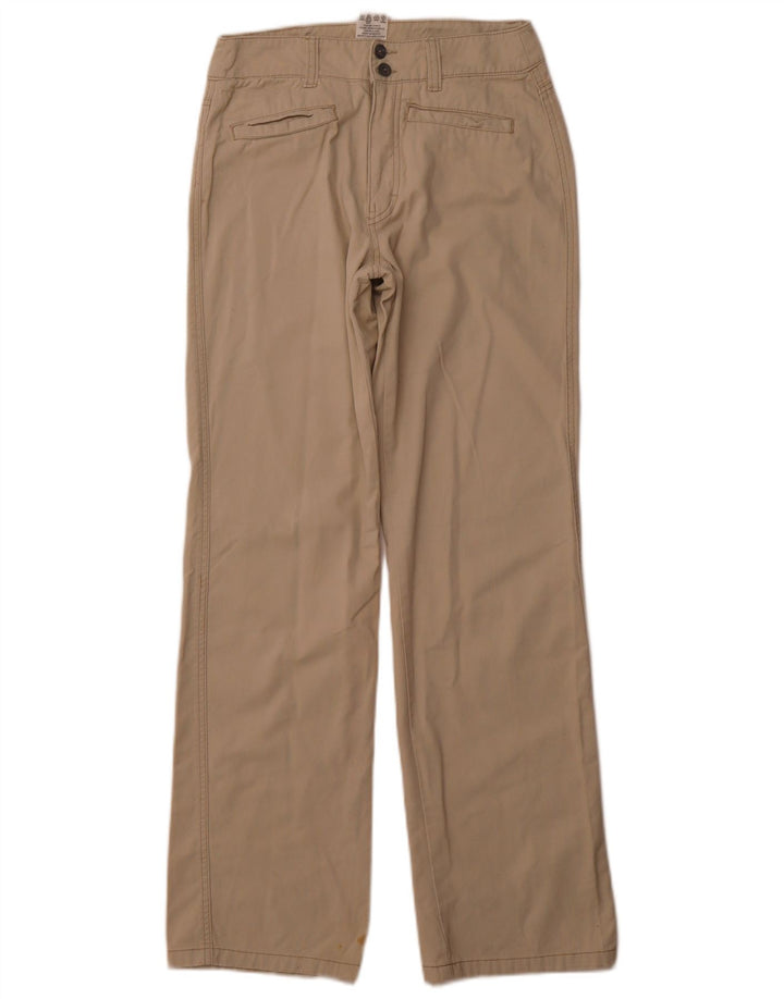 CALVIN KLEIN Pantalón casual recto para mujer W28 L32 Algodón beige