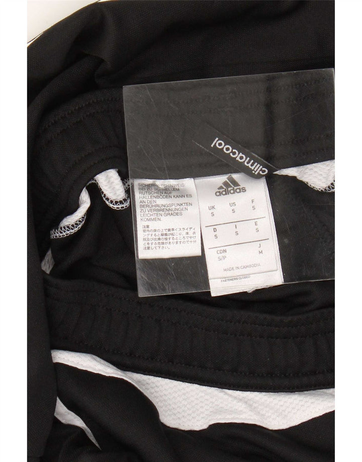 Pantalones de chándal Adidas Climacool para hombre Small Black Colourblock Poliéster
