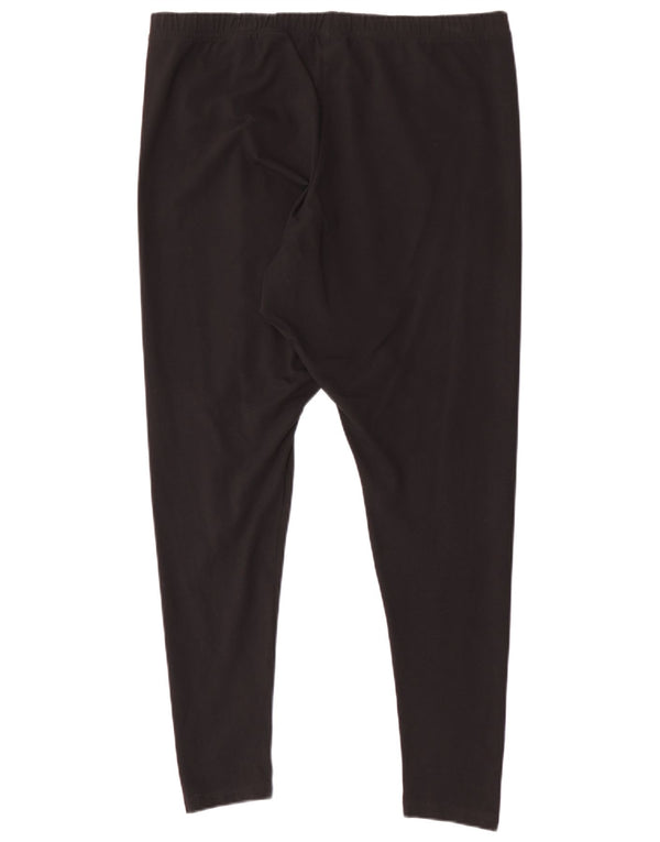 Leggings Adidas Mujer ES 38/30 3XL Algodón Negro