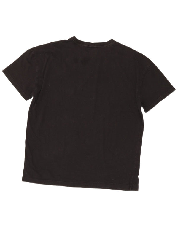 Kappa Camiseta para mujer Top UK 46 Large Black Cotton