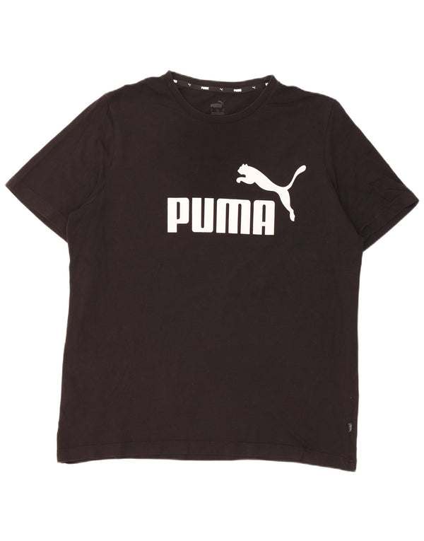 Puma Camiseta gráfica para hombre Top XL Negro