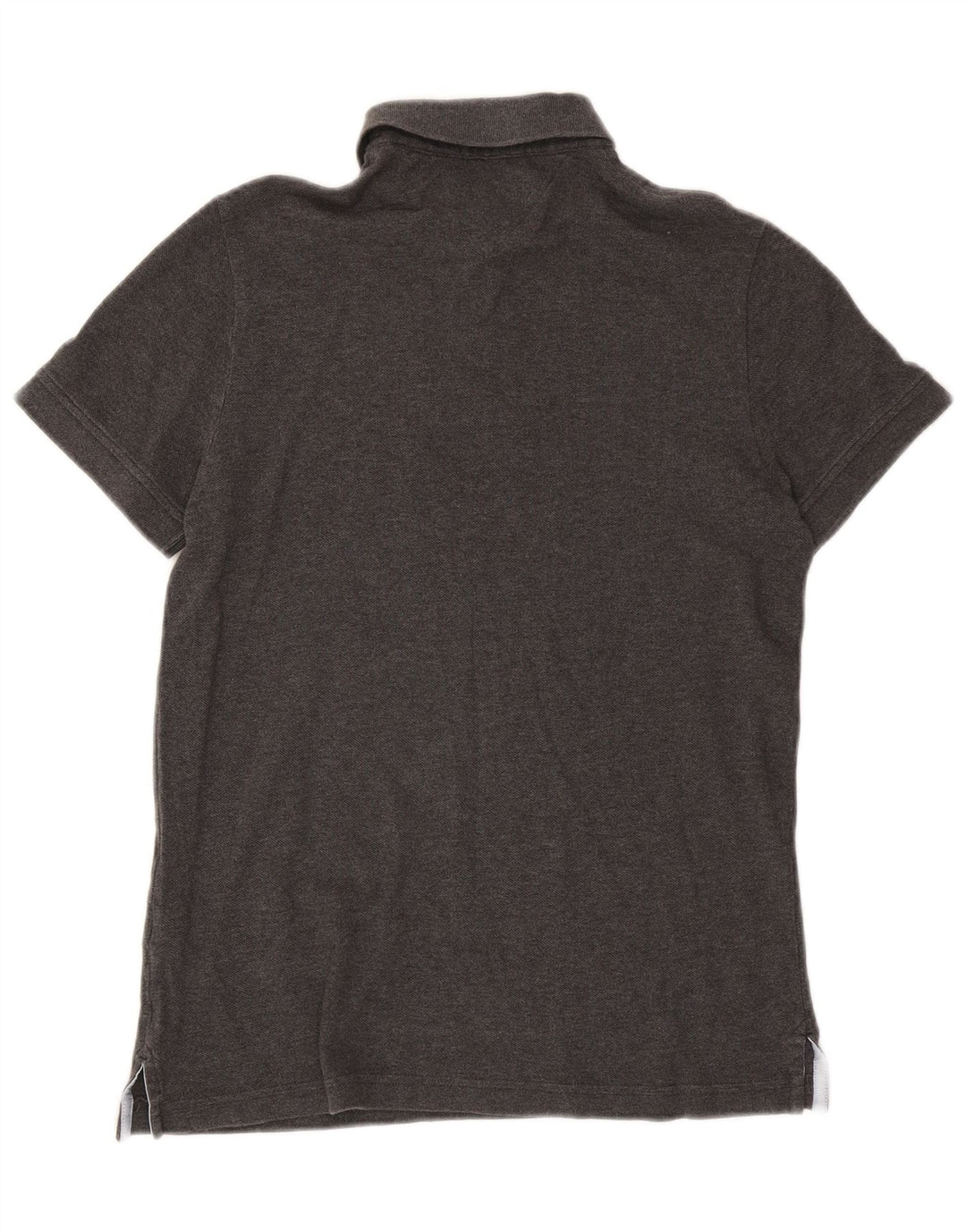 Polo Tommy Hilfiger para hombre de algodón gris pequeño