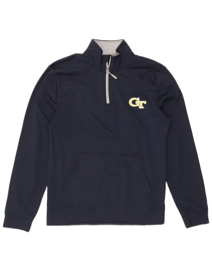 Champion Sudadera Gráfica Para Hombre Jersey Pequeño Azul Marino Poliéster Deportes