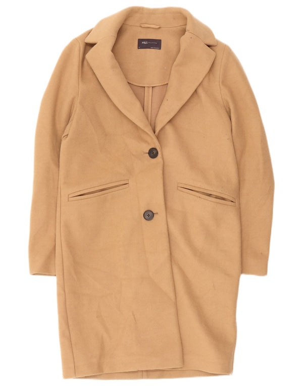 Marks & Spencer Abrigo para mujer Reino Unido 8 Pequeño Beige