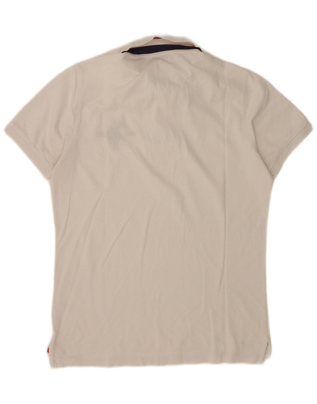 Asociación de Polo de EE. UU. Camisa Estampada Blanca Mediana Hombre