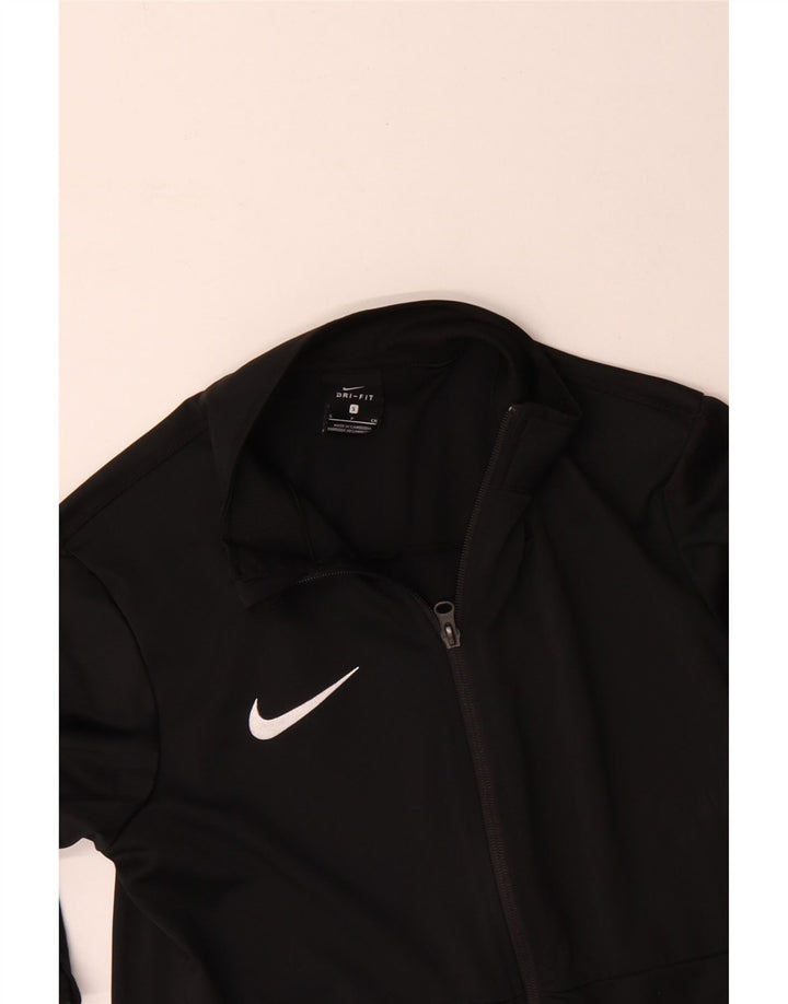 Nike Dri Fit Chándal Top Chaqueta para Hombre Pequeño Poliéster Negro
