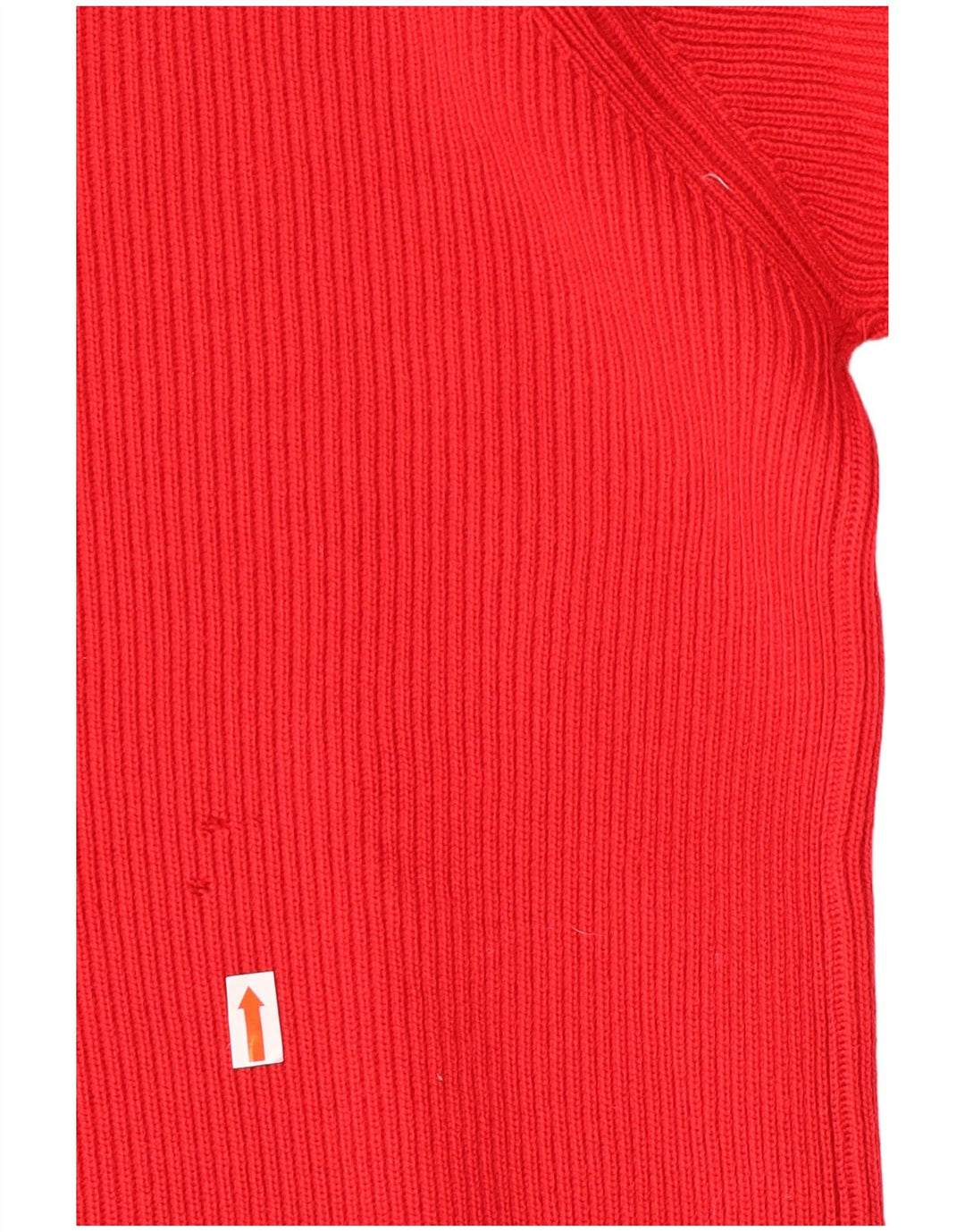 Marina Yachting Jersey Hombre Cuello Redondo Lana Virgen Rojo Pequeño