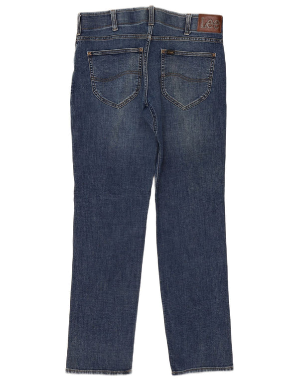 Lee Vaqueros Cónicos Rectos Para Hombre W34 L31 Azul
