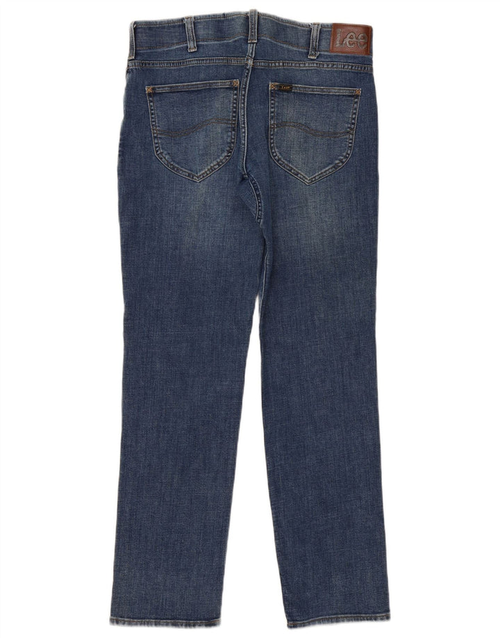 Lee Vaqueros Cónicos Rectos Para Hombre W34 L31 Azul