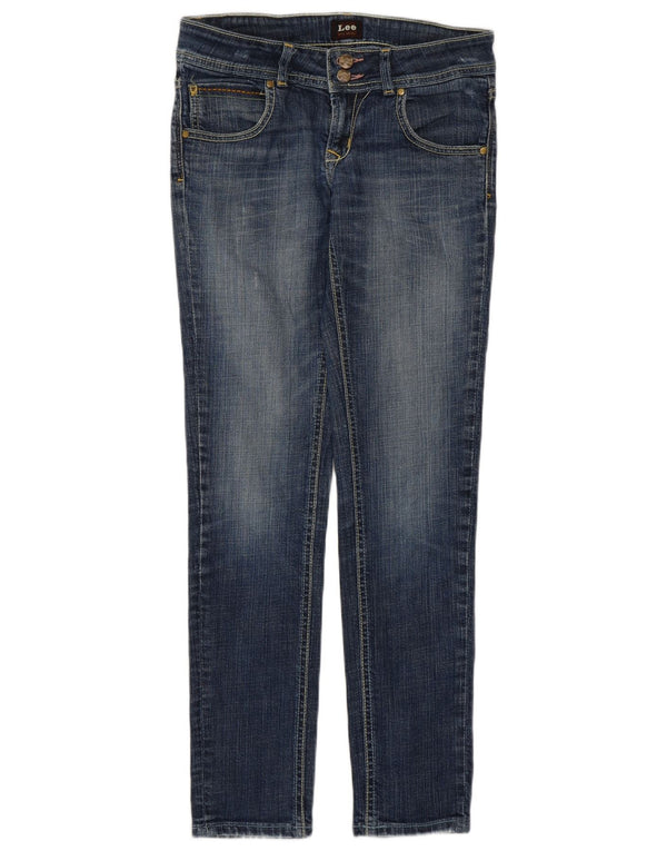 Jeans Ajustados Lee Mujer W28 L29 Algodón Azul