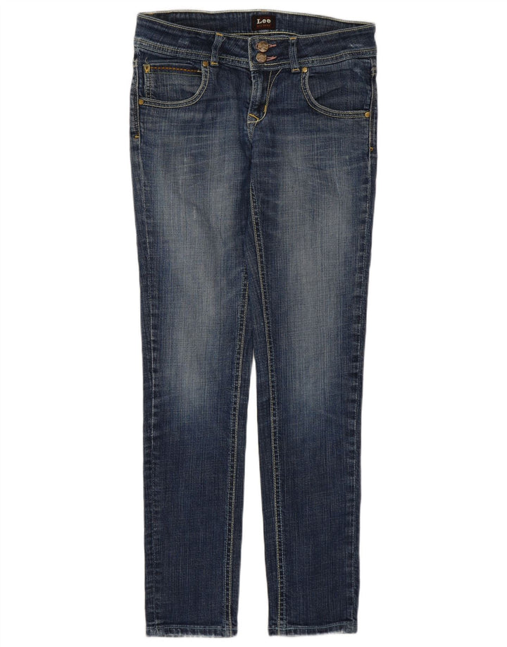 Jeans Ajustados Lee Mujer W28 L29 Algodón Azul