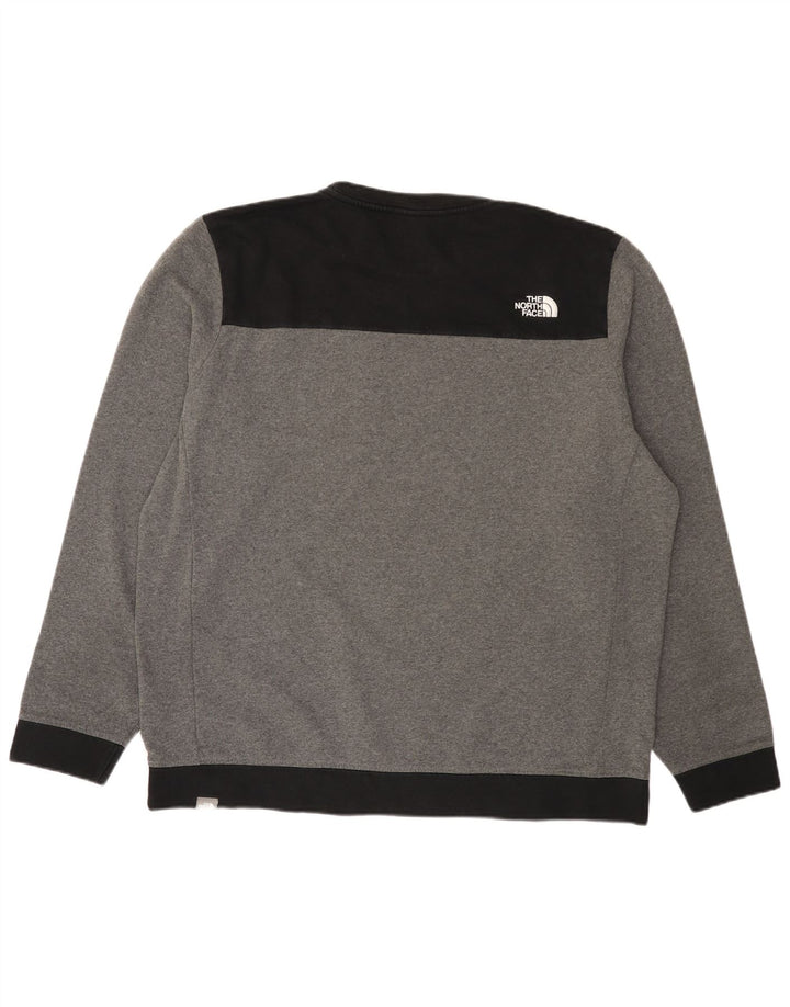 The North Face - Sudadera para hombre, talla 2XL, color gris, algodón, moderno