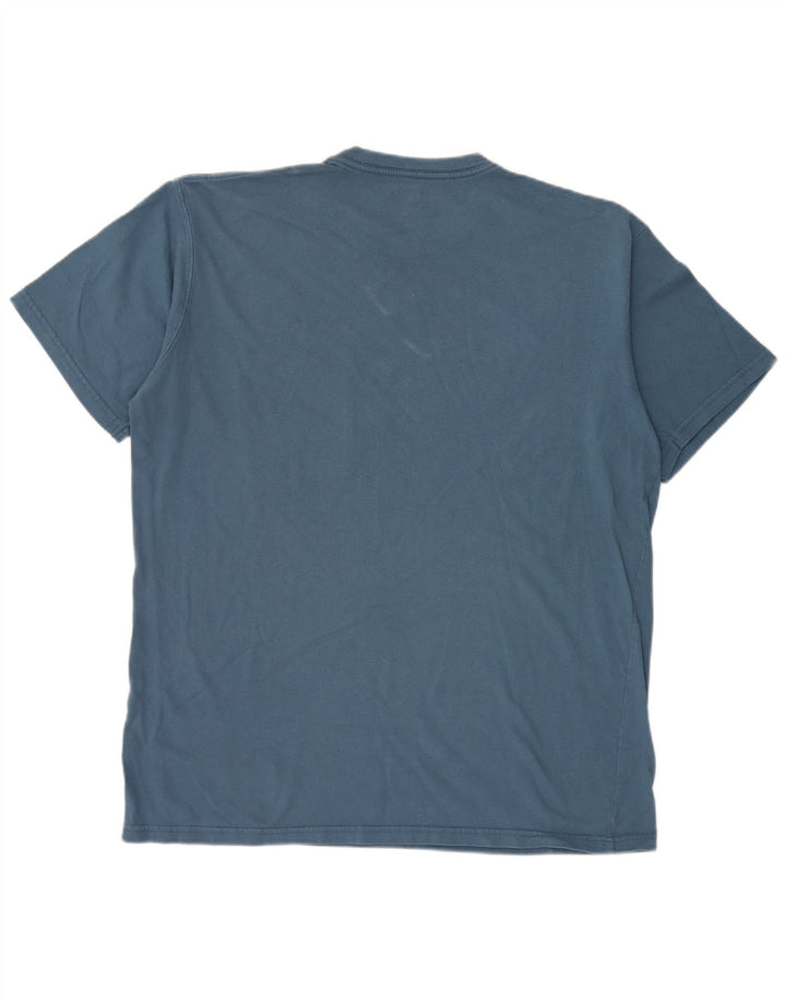 Russell Athletic - Camiseta para hombre, talla grande, algodón azul