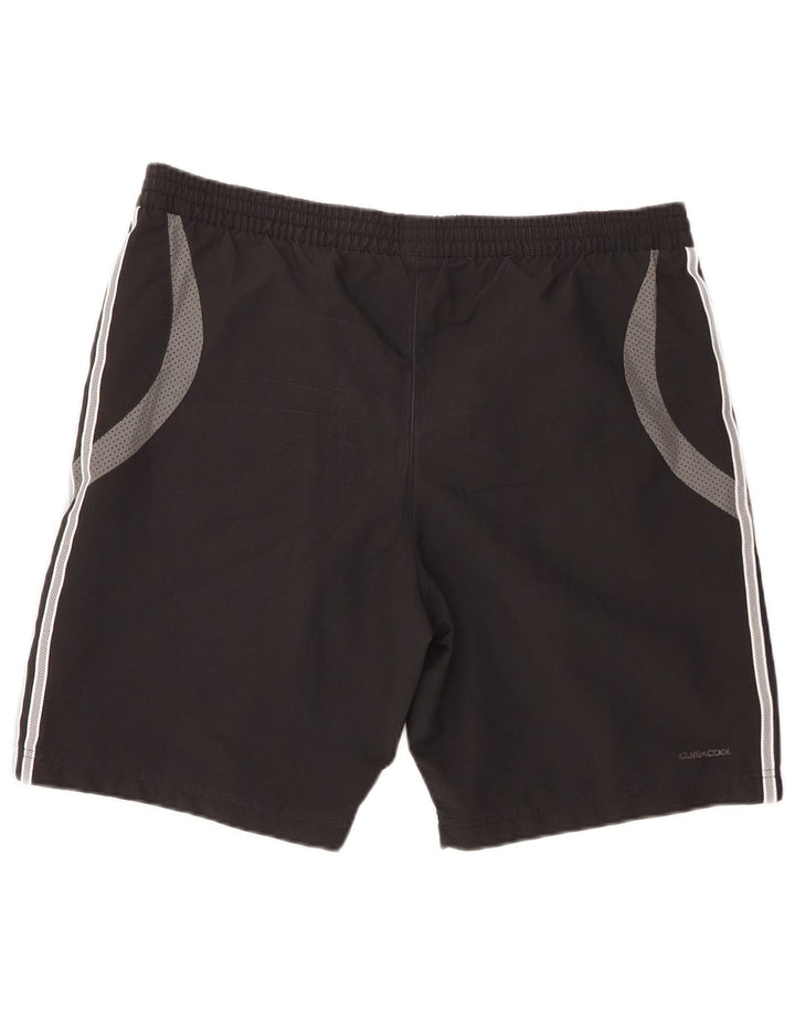 Adidas Mens Climacool Sport Shorts Medio Negro Colorblock Poliéster