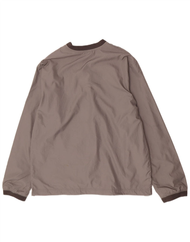 Nike Hombre Jersey Chándal Top XL Gris Poliéster