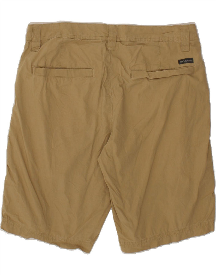 COLUMBIA Mens Chino Shorts W30 Medium Beige Cotton Vintage Columbia and Second-Hand Columbia from Messina Hembry 