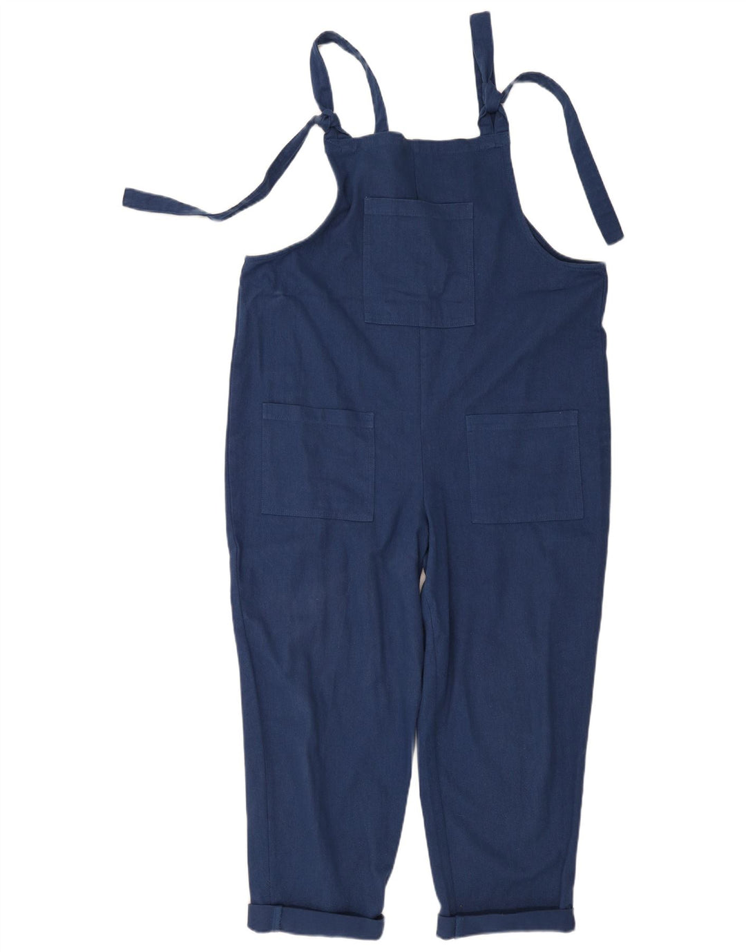 Lucy & Yak Hombre Pantalones Peto Tapered Azul Marino Medio