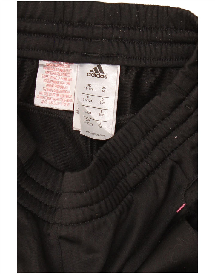Pantalón Chándal ADIDAS Niña 11-12 Años Negro Poliéster
