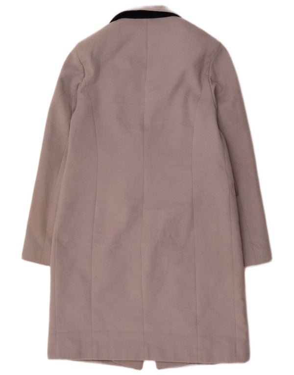 Marks & Spencer Abrigo abierto para mujer UK 10 Pequeño Poliéster gris