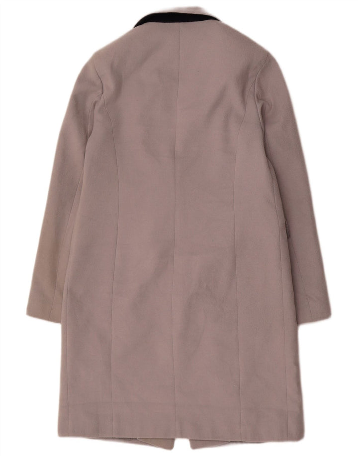 Marks & Spencer Abrigo abierto para mujer UK 10 Pequeño Poliéster gris