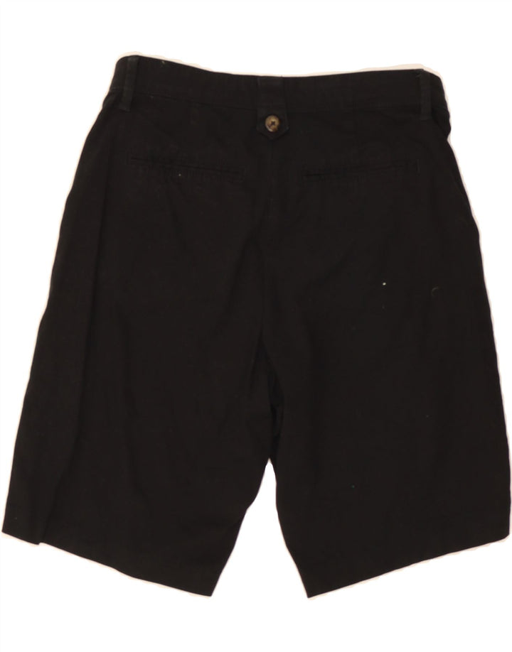 LEE Womens Chino Shorts US 8 Medium W28  Black Cotton Vintage Lee and Second-Hand Lee from Messina Hembry 