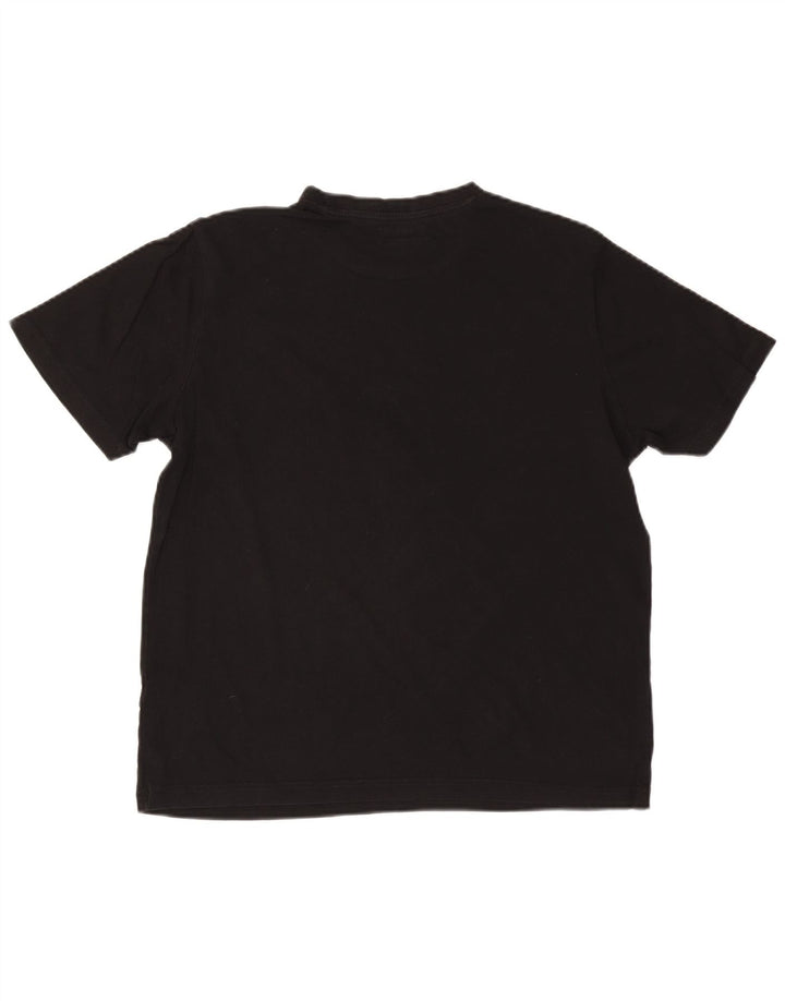 Kappa - Camiseta gráfica para hombre, talla grande, color negro