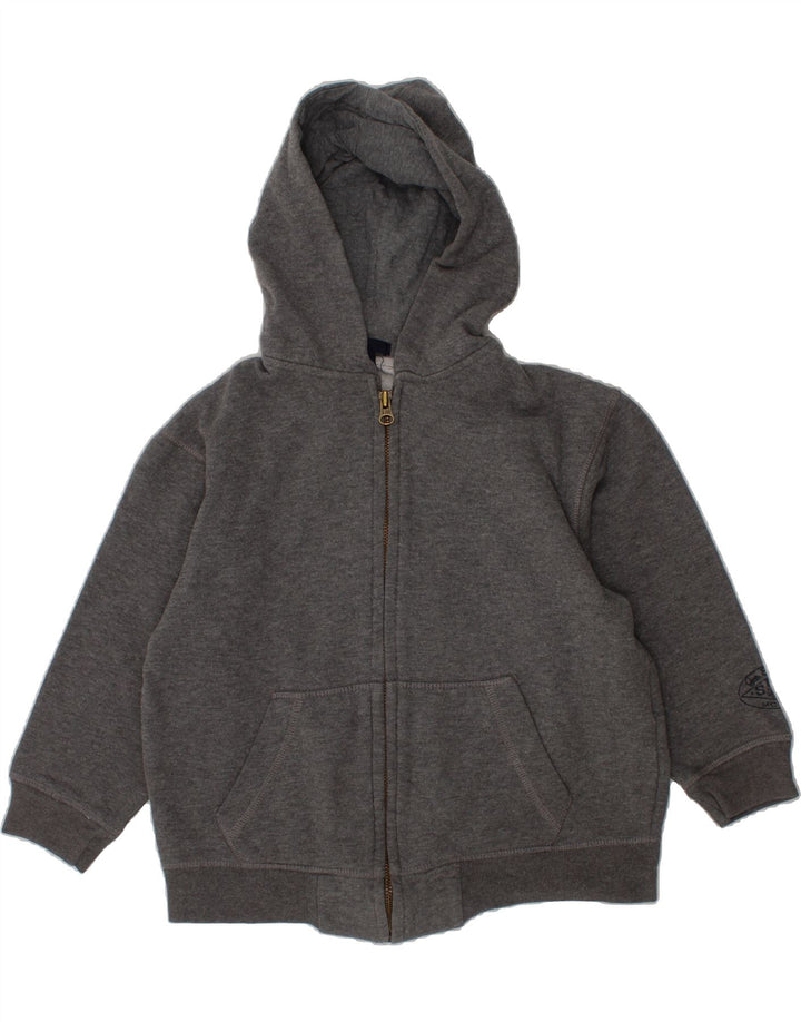 GAP Boys Zip Hoodie Sweater 6-7 Years Grey Cotton Vintage Gap and Second-Hand Gap from Messina Hembry 