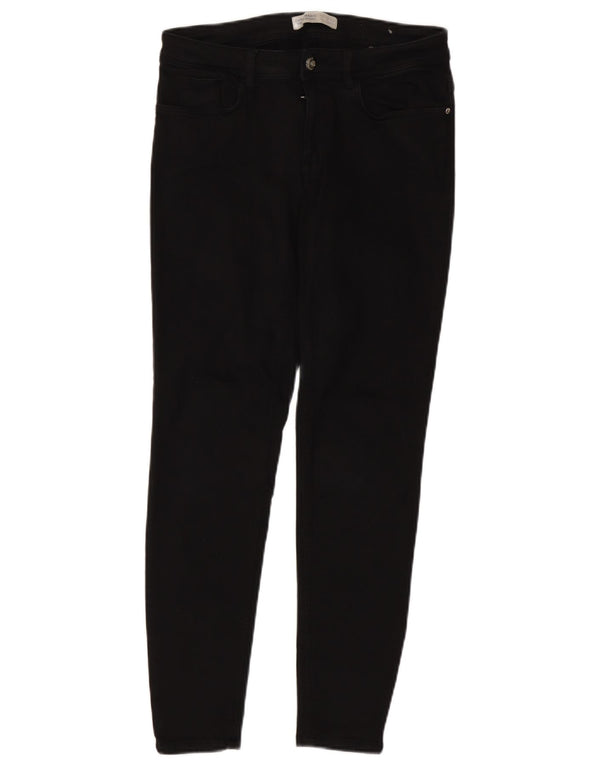 Zara Vaqueros Pitillo Mujer EU 40 Mediano W30 L28 Negro