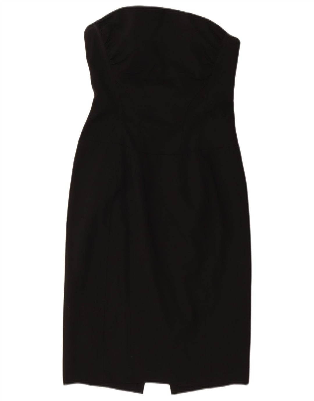 Elisabetta Franchi Vestido sin tirantes para mujer IT 44 Mediano Negro