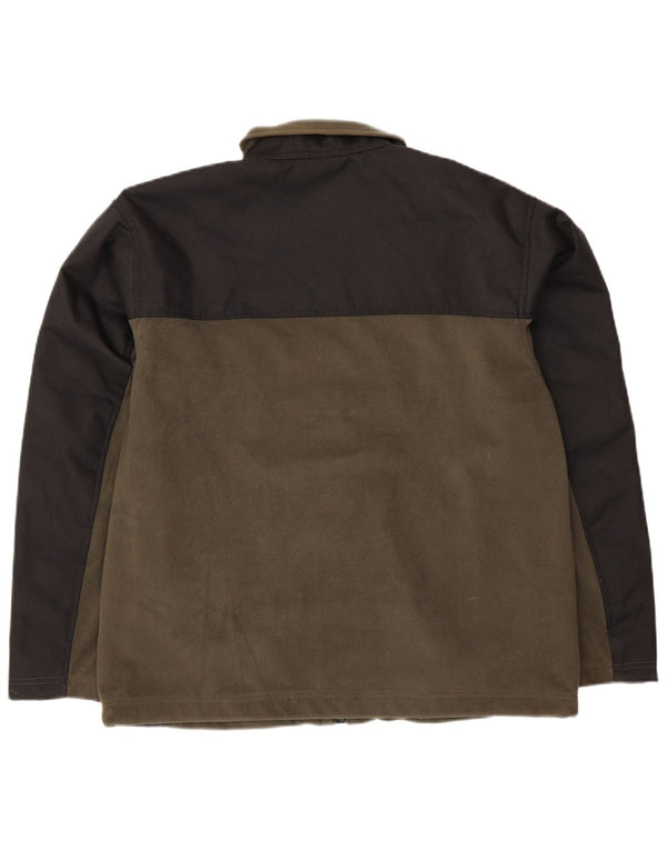 DICKIES Chaqueta cortavientos Eisenhower Golf Club para hombre UK 40 Large Black