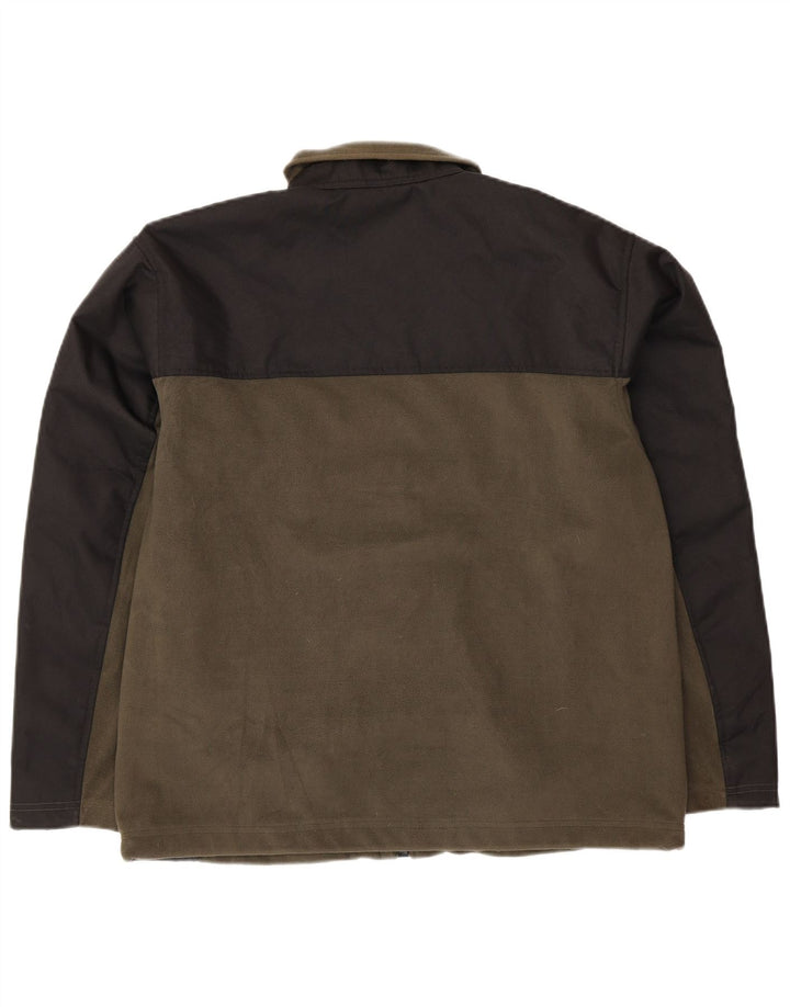 DICKIES Chaqueta cortavientos Eisenhower Golf Club para hombre UK 40 Large Black