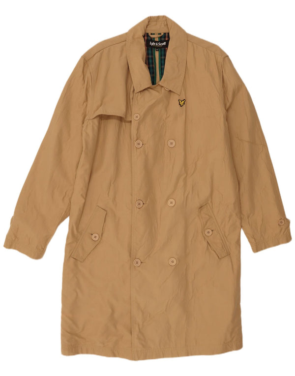 Lyle & Scott Gabardina para hombre UK 42 XL Poliéster beige