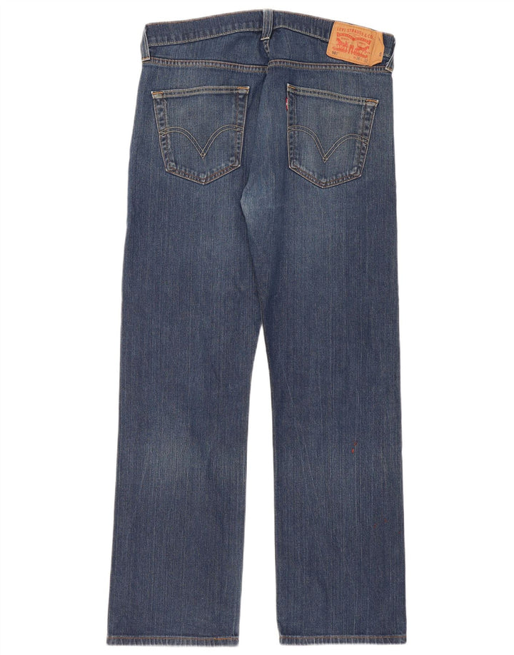 Levi's Hombre 501 Vaqueros Rectos W36 L32 Algodón Azul