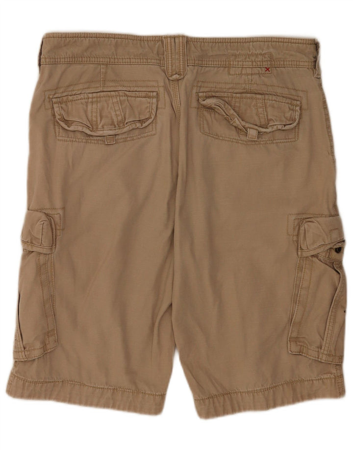 Pantalones cortos cargo para hombre Fat Face W34 Algodón beige grande
