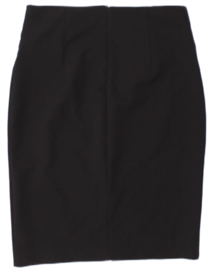 Falda Lápiz Zara Mujer Mediana W28 Negro