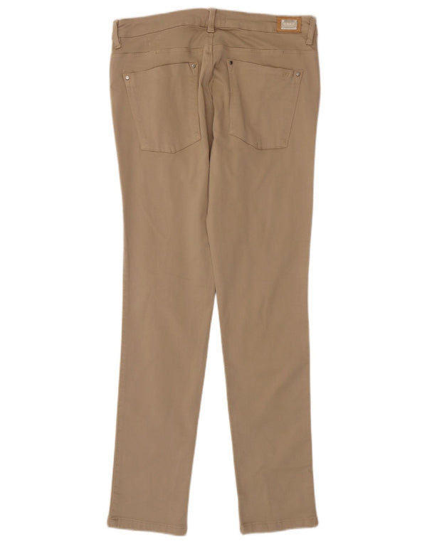 Zara Mujer Vaqueros Slim EU 44 XL W34 L30 Beige
