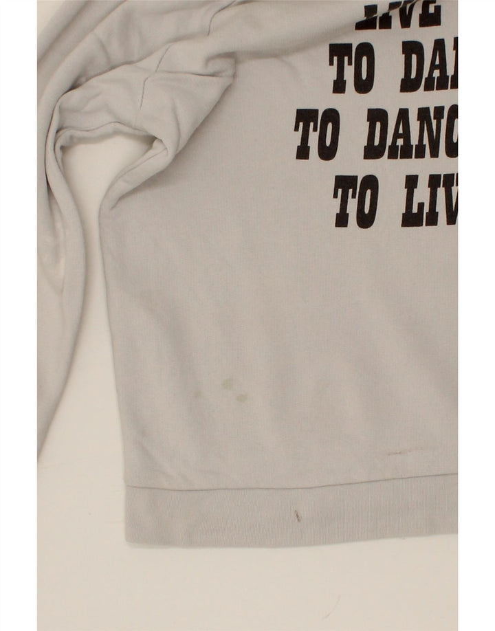 LEVI'S Mens Graphic Sweatshirt Jumper XS Grey Cotton Vintage Levi's and Second-Hand Levi's from Messina Hembry 