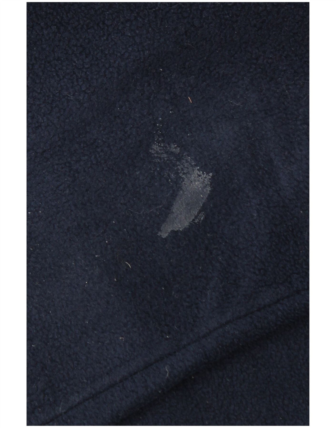 Kappa - Jersey de forro polar con cuello y cremallera para hombre, tamaño grande, poliéster azul marino