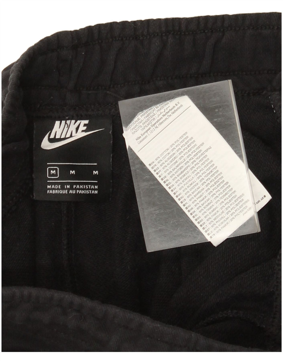Nike - Pantalones de chándal para mujer, talla 40, talla mediana, color negro