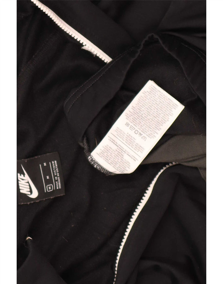 Nike Chaqueta de chándal de ajuste regular para hombre, talla mediana, color negro, deportivo