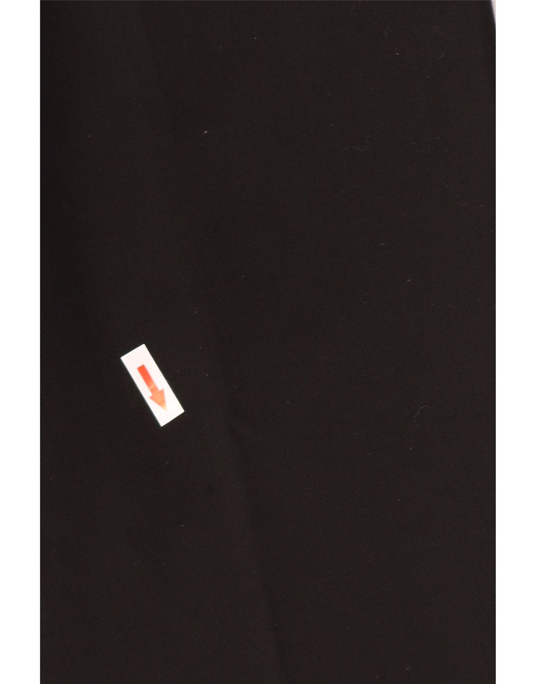 Zara Mujer Pantalón De Traje Cónico Grande W32 L27 Poliéster Negro